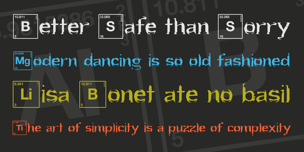 Heart Breaking Bad Font