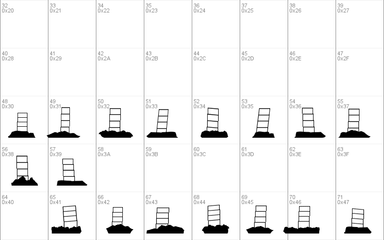 Hollywood Capital Font 1