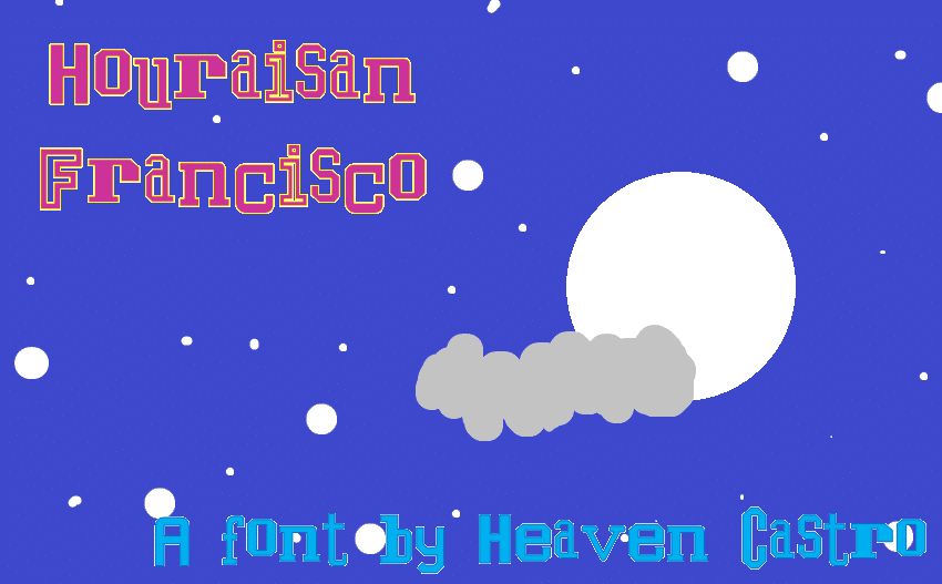 Houraisan Francisco Font