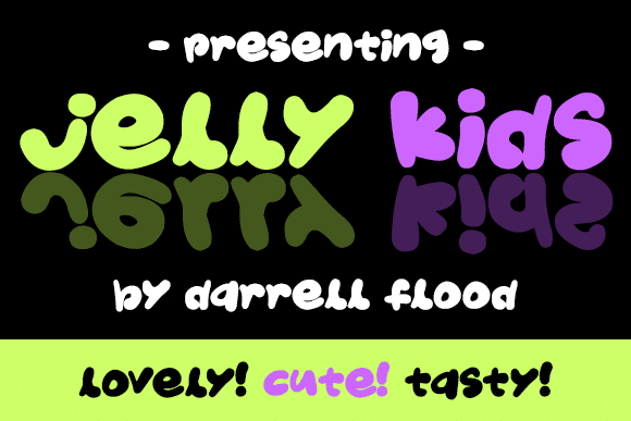 Jelly Kids Font
