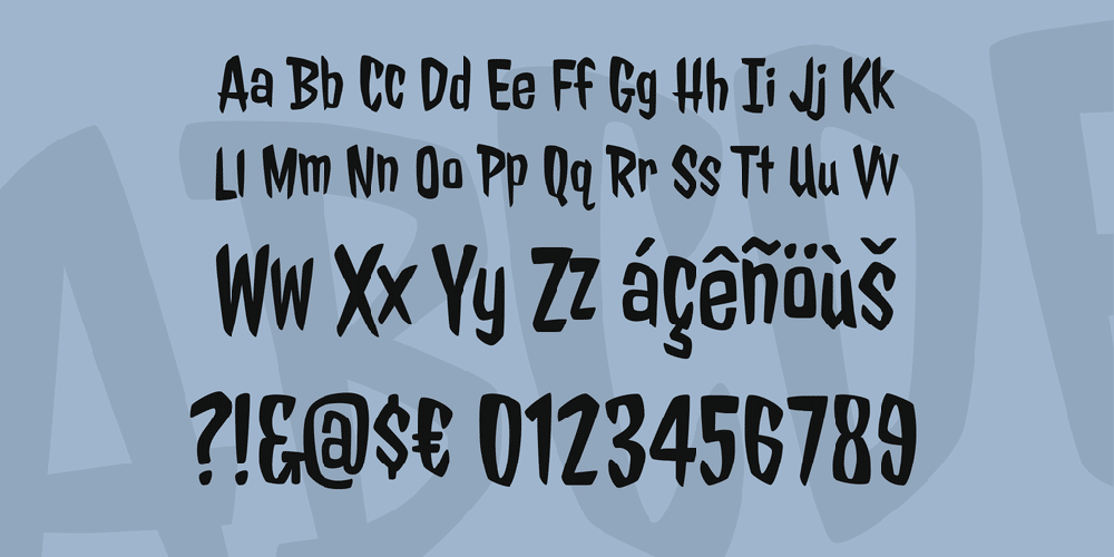 Jolly Lodger Font 4