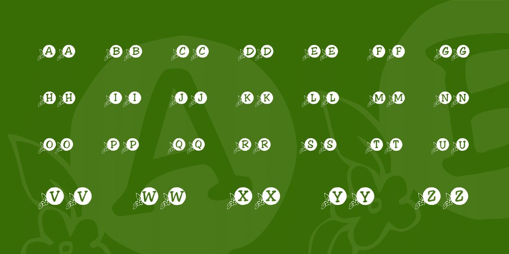 KR Orange Blossom Font 2