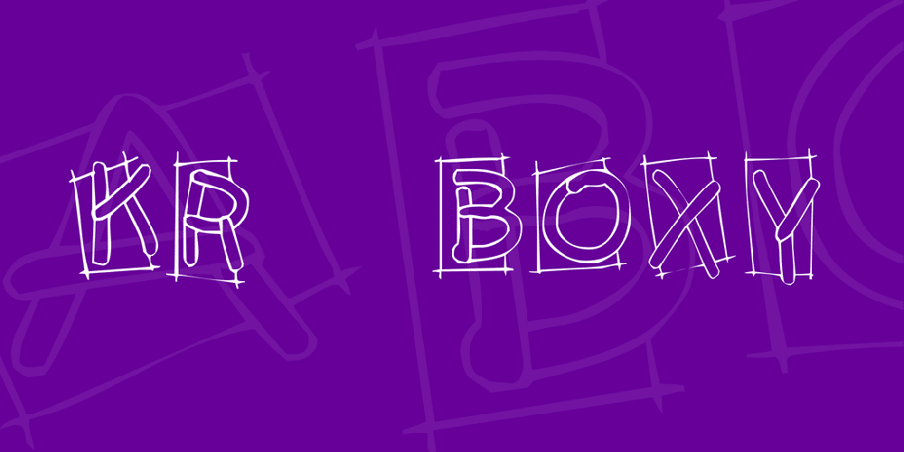 Kr Boxy Font