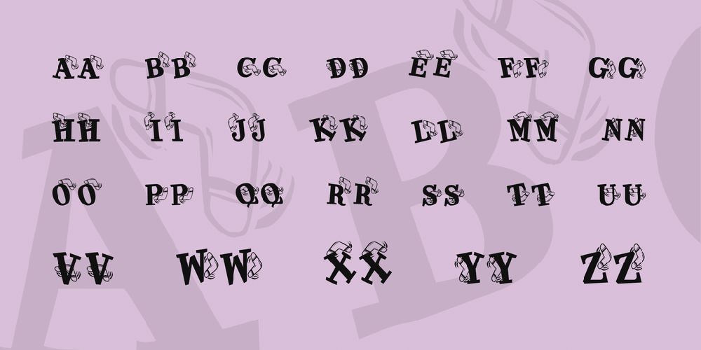 Kr Kaboomerang Font 1