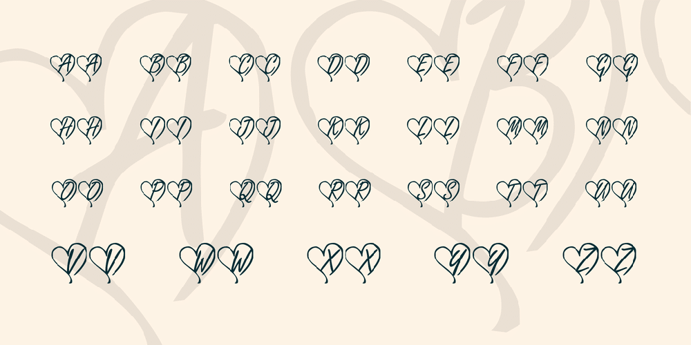 Kr Yours Truly Font 1