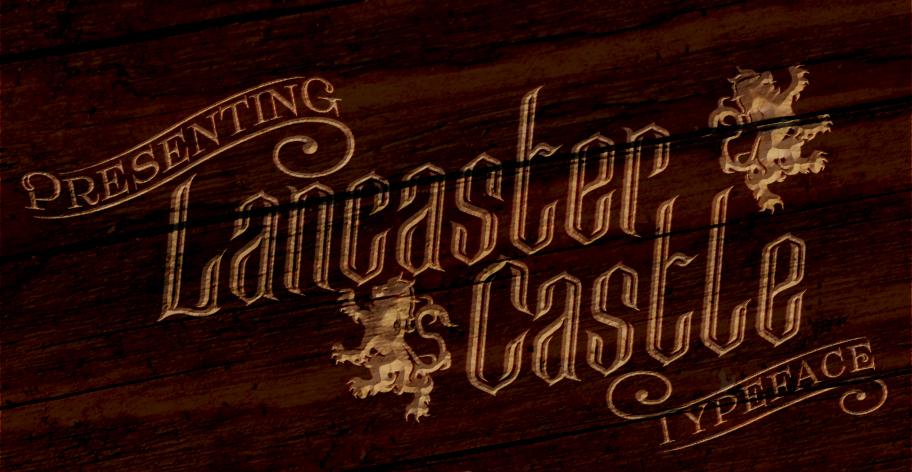 Lancaster Castle Font 3