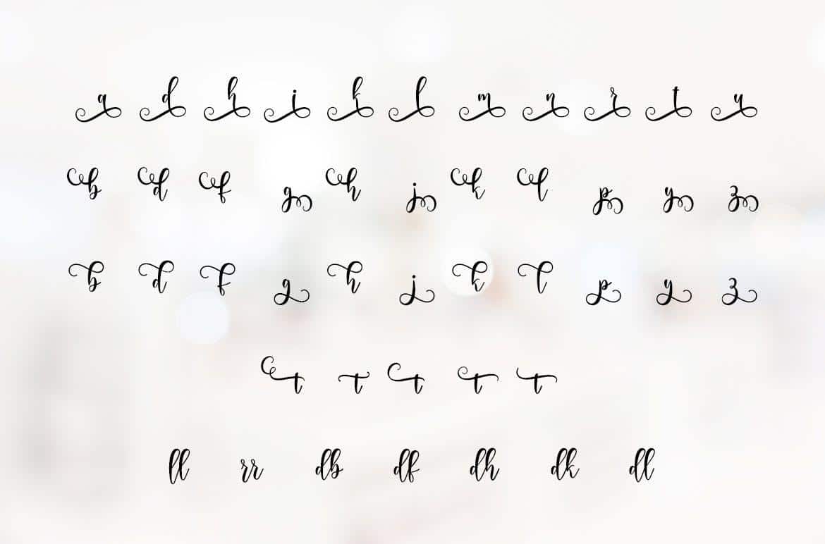 Lovely Valentine Script Font 3