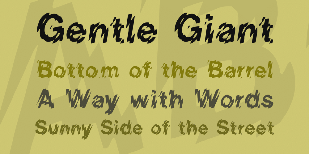 Lower-Westside Font 1