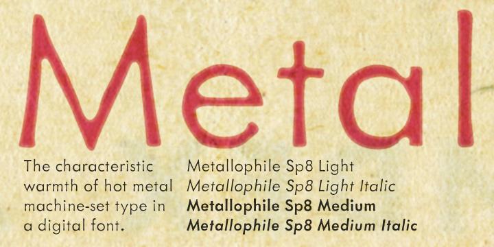 Metallophile Sp8 Font
