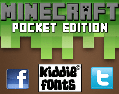 Minecraft Pe Font