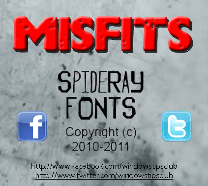 Misfits Font