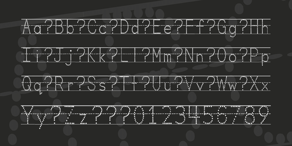 Miss Olsen's Classroom Font 1