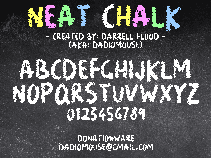 Neat Chalk Font