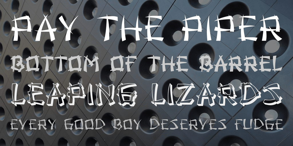 Night In Tokyo Font 1