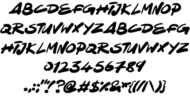 Ninja Note Font 1