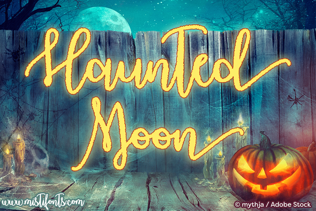 October Moon Font
