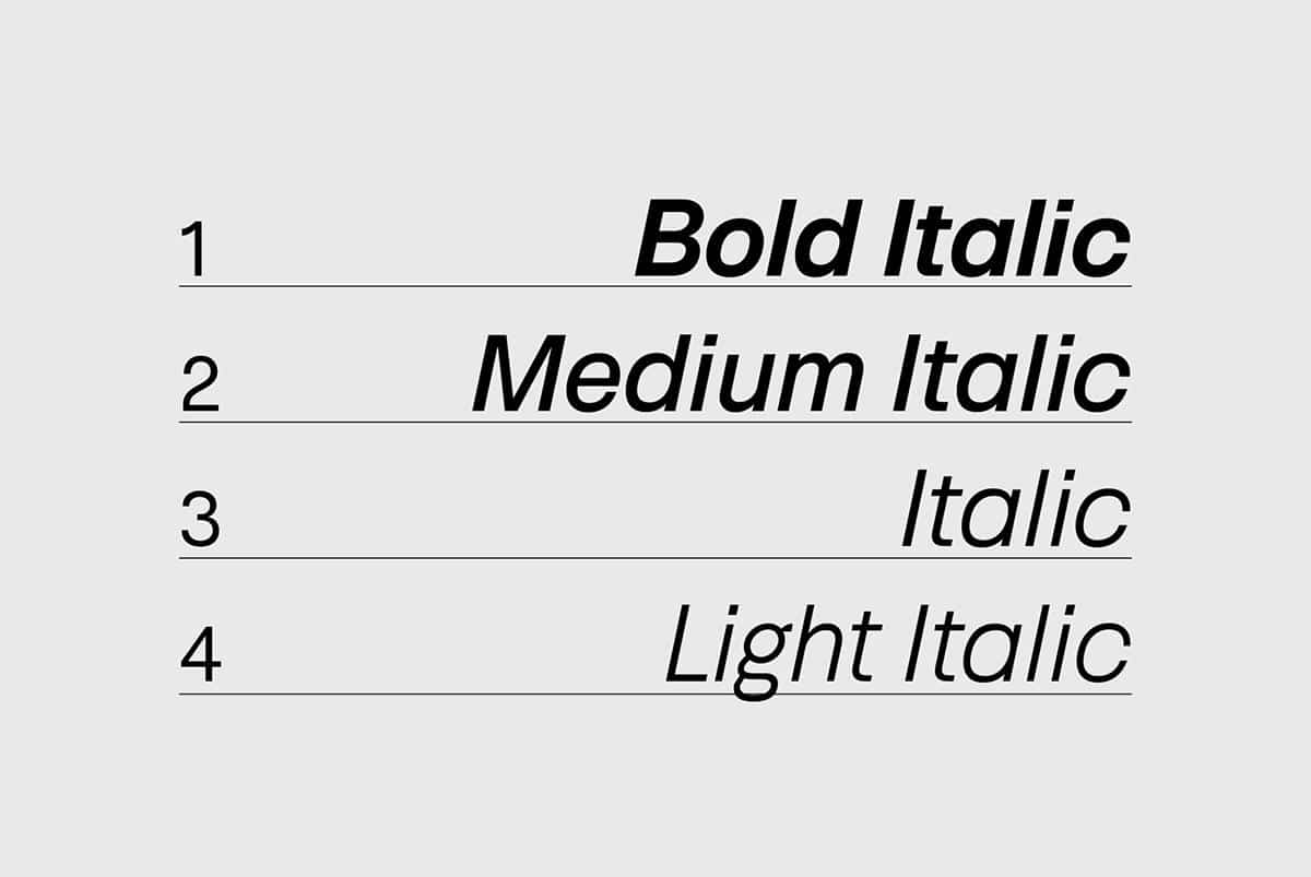 Okomito™ Medium Font 3