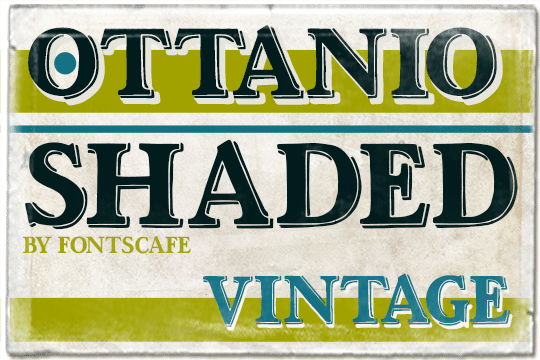 Ottanio Shaded Font