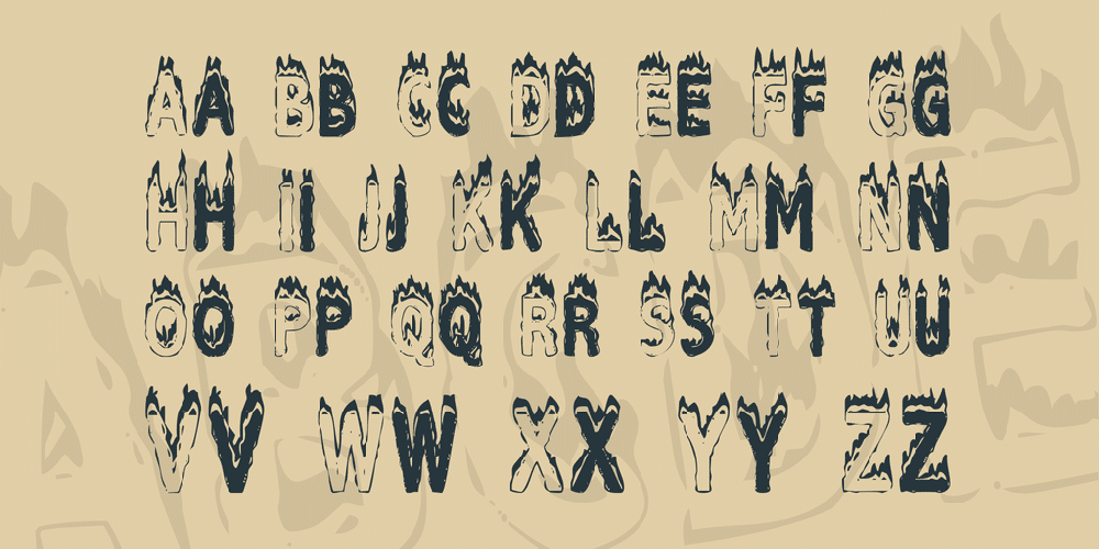 Plastic Explosive Font 1