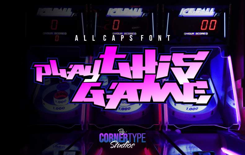 Play This Game Font