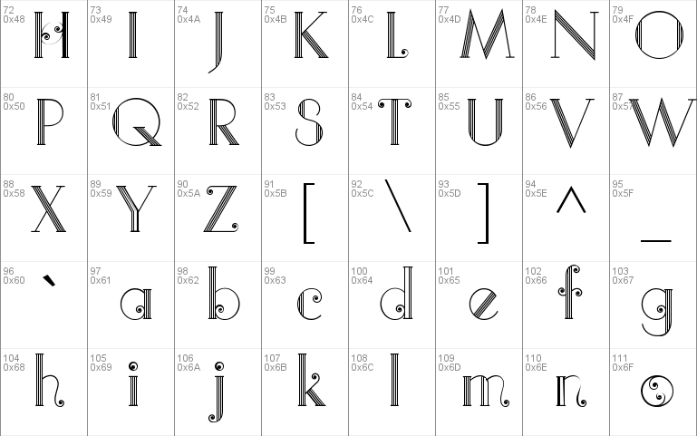 Quito Colonial Font 2