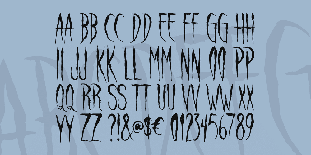 Raven Song Font 2