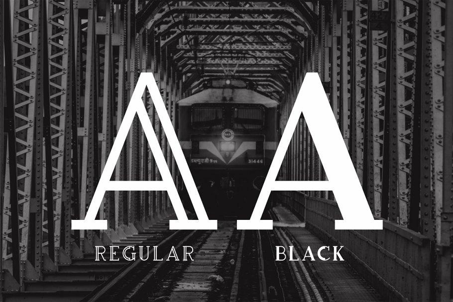 Rollfast Modern Serif Font 3