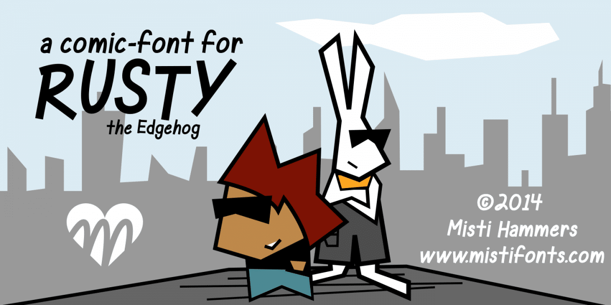 Rusty Font