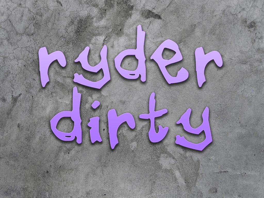 Ryder Dirty Font 1