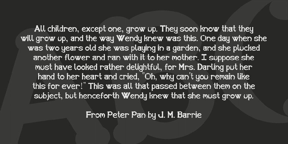 SD Those Good Times Of Life Font 3