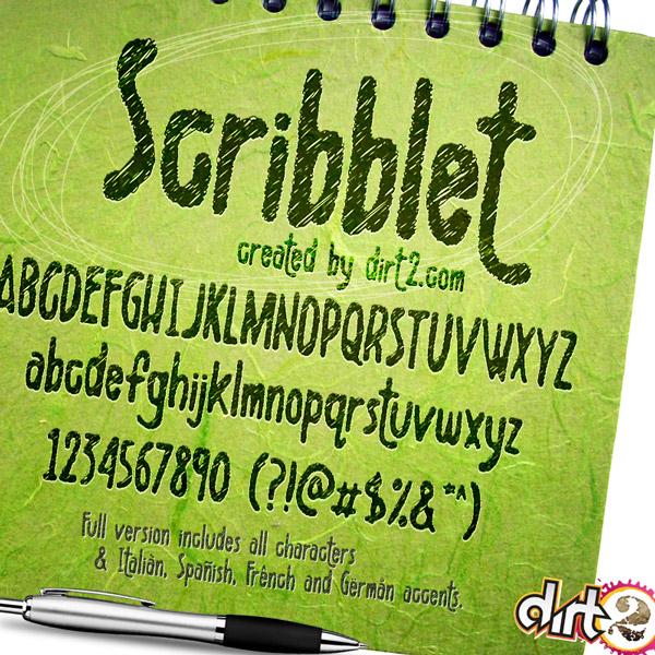 Scribblet Font