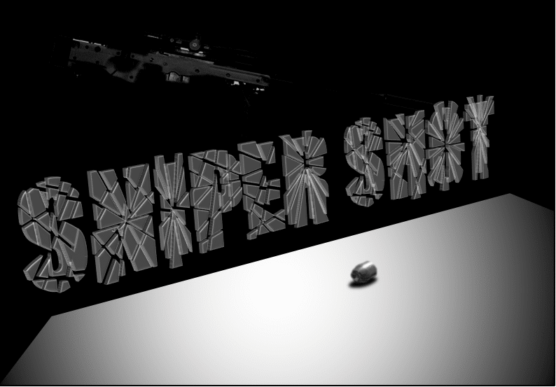 Sniper Shot Font