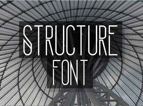 Structure Font