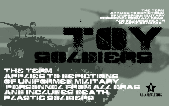 Toy Soldiers Font