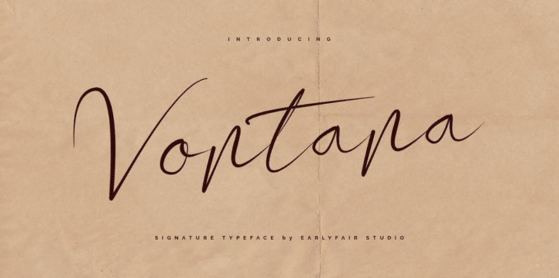 Vontana Font