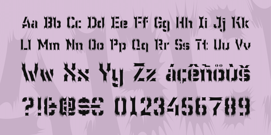 WC Wunderbach Wimpern Font 2