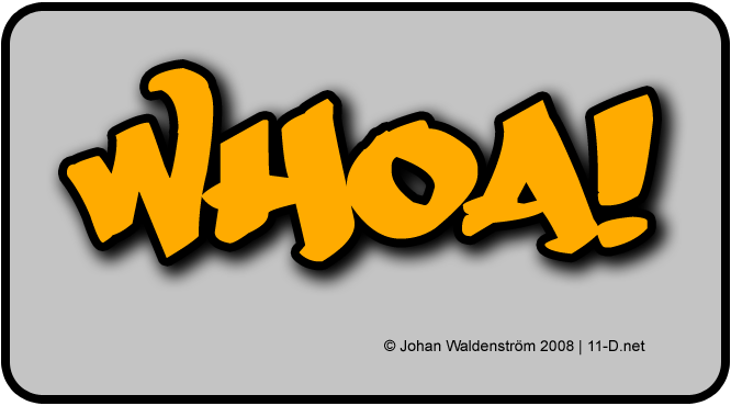 Whoa! Font