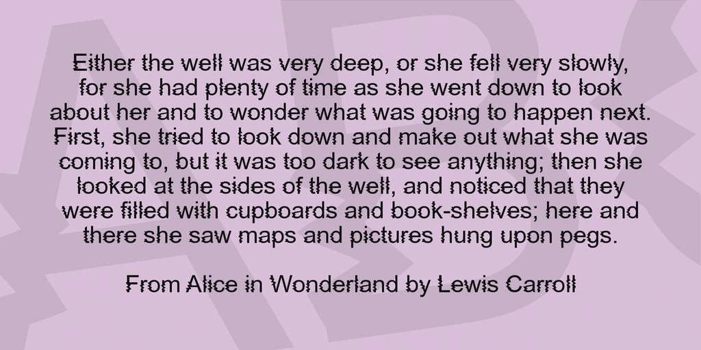 Zing Diddly Doo Zapped Font 3