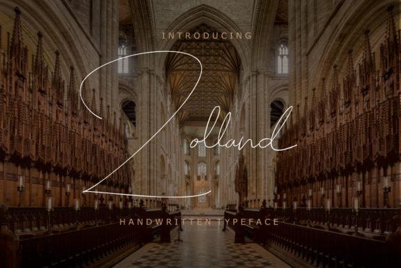 Zolland Font 1