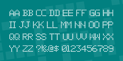 01 Digit Font 1