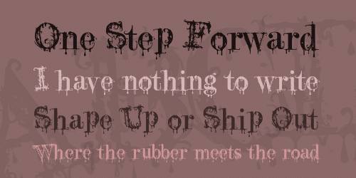 A Lolita Scorned Font 2