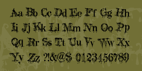 A Lolita Scorned Font 3
