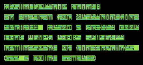 Absinthelyric Print Font 1