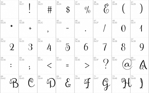 Agatha Font 1