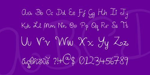 Airplanes in the Night Sky Font 4