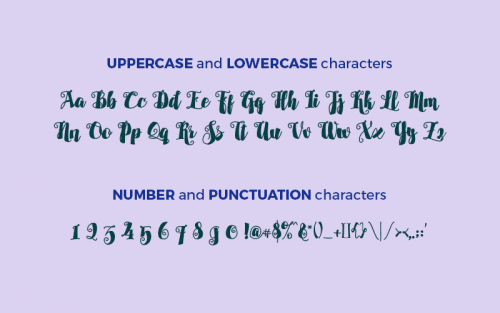 Alamark Script Font 4