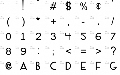 Alpaca 54 Font 1