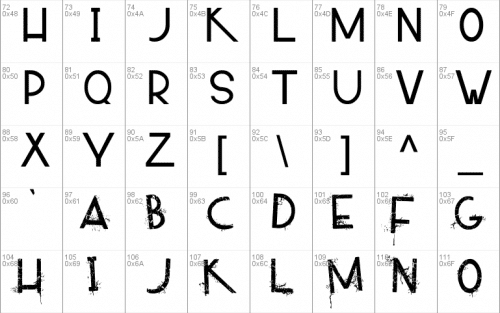 Alpaca 54 Font 2