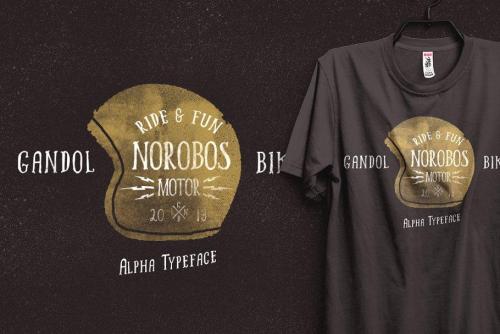 Alpha Rough Font Family 2