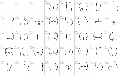 Alphabutt Font 2